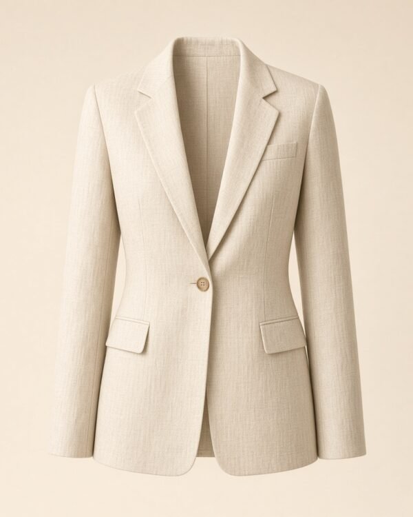 Linen Tailored Blazer
